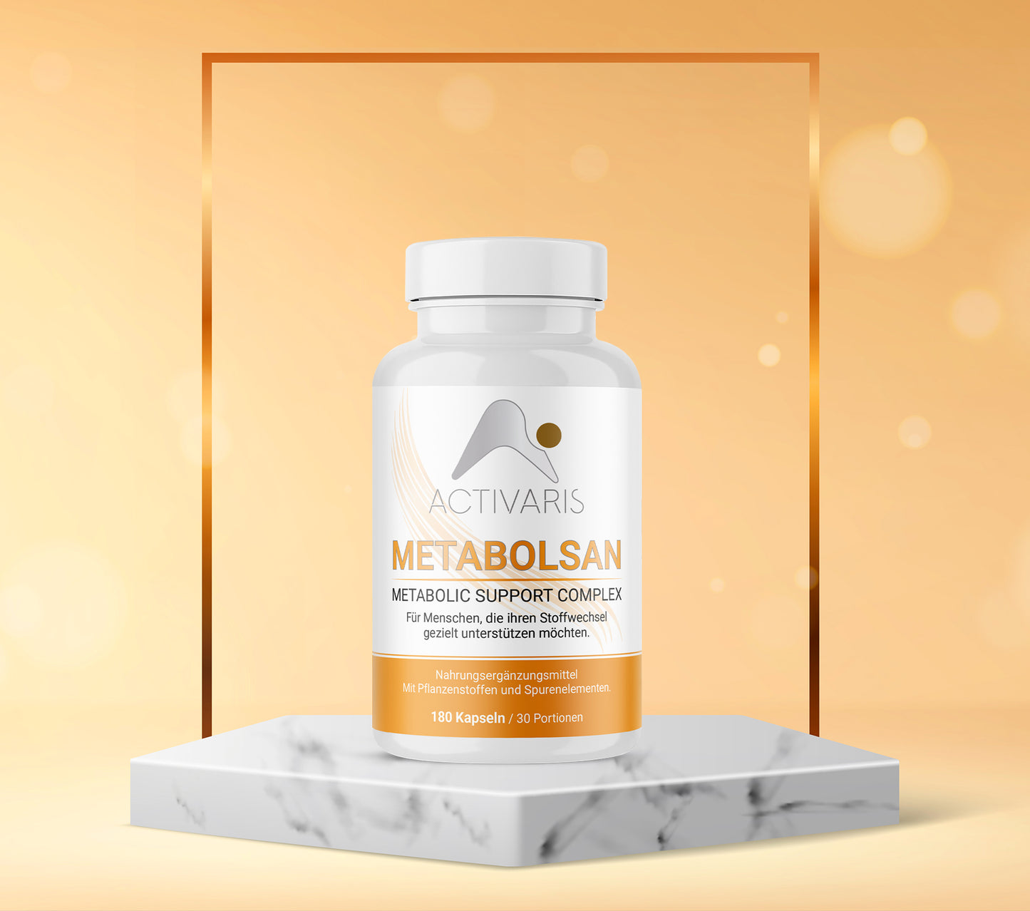 Activaris®- Metabolsan 180 Kapseln (30 Portionen)